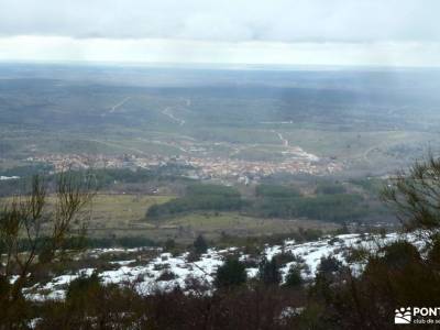 Acebos y Enebral de Prádena; piscinas naturales navafria calares del rio mundo bastones de senderis